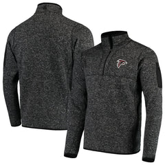 Antigua Fortune Quarter-Zip Pullover Jacket - Atlanta Falcons Pullover
