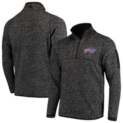 Antigua Fortune Quarter-Zip Pullover Jacket - Buffalo Bills Pullover
