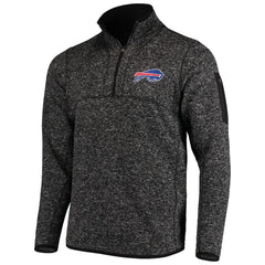 Antigua Fortune Quarter-Zip Pullover Jacket - Buffalo Bills Pullover