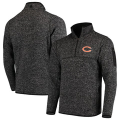 Antigua Fortune Quarter-Zip Pullover Jacket - Chicago Bears Pullover