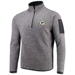 Antigua Fortune Quarter-Zip Pullover Jacket - Green Bay Packers Pullover