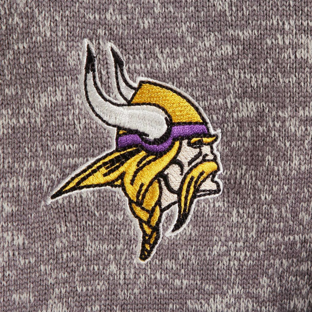 Antigua Fortune Quarter-Zip Pullover Jacket - Minnesota Vikings Pullover