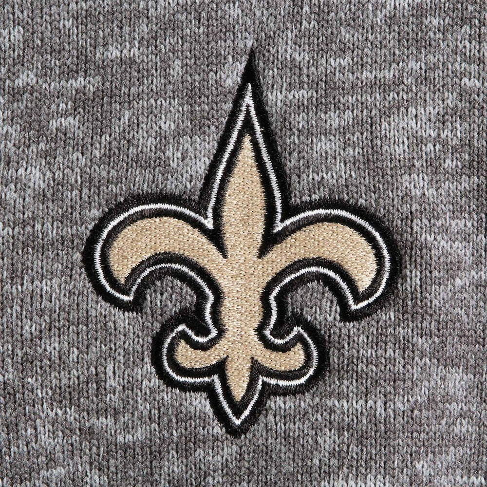 Antigua Fortune Quarter-Zip Pullover Jacket - New Orleans Saints Pullover