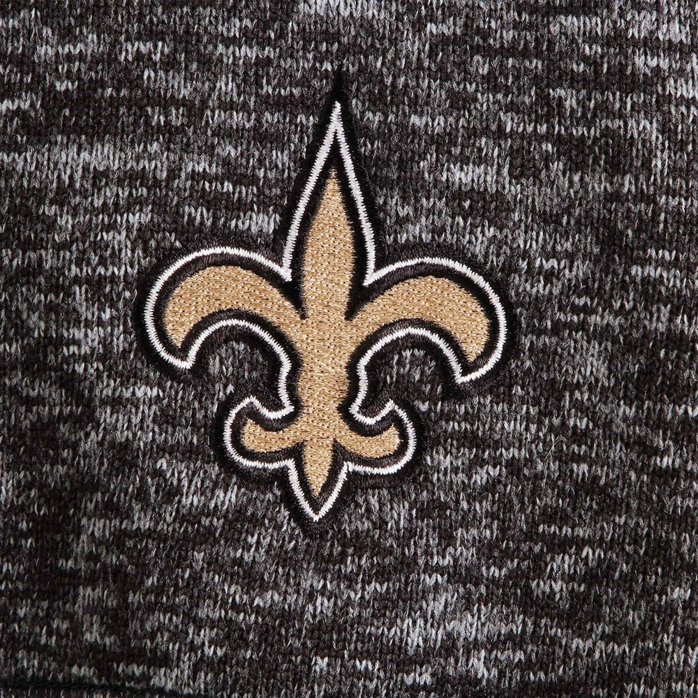 Antigua Fortune Quarter-Zip Pullover Jacket - New Orleans Saints Pullover