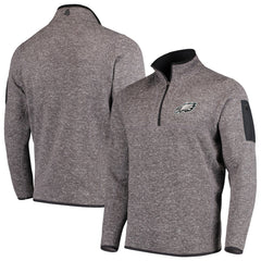 Antigua Fortune Quarter-Zip Pullover Jacket - Philadelphia Eagles Pullover