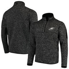 Antigua Fortune Quarter-Zip Pullover Jacket - Philadelphia Eagles Pullover