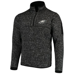 Antigua Fortune Quarter-Zip Pullover Jacket - Philadelphia Eagles Pullover