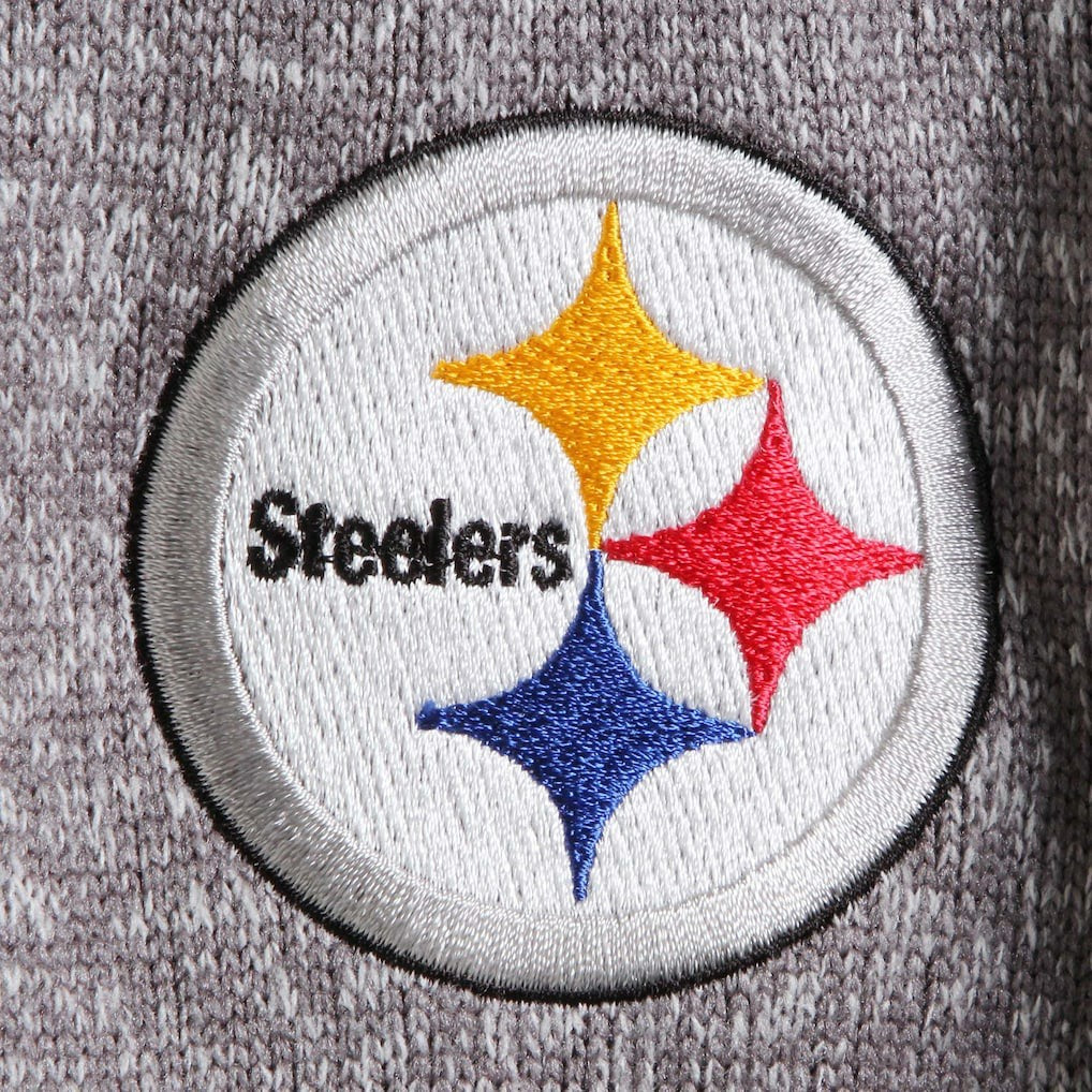 Antigua Fortune Quarter-Zip Pullover Jacket - Pittsburgh Steelers Pullover