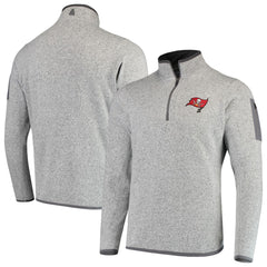 Antigua Fortune Quarter-Zip Pullover Jacket - Tampa Bay Buccaneers Pullover