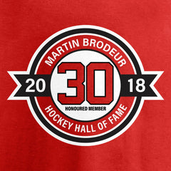 NHL Martin Brodeur New Jersey Devils Fanatics Youth Hall of Fame T-Shirt