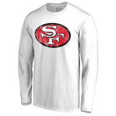 Throwback Logo Long Sleeve T-shirt - San Francisco 49ers T-shirts