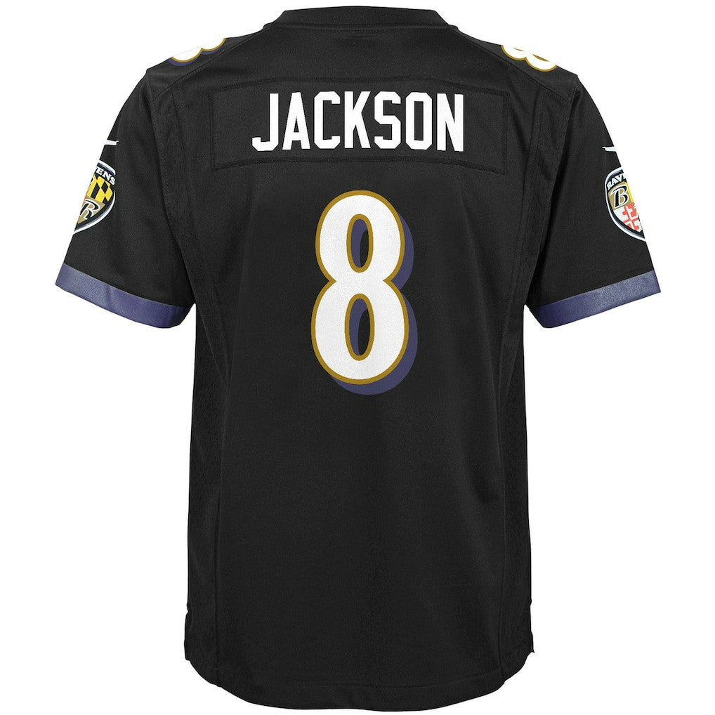 Lamar Jackson  Youth Game Jersey - Baltimore Ravens Jerseys