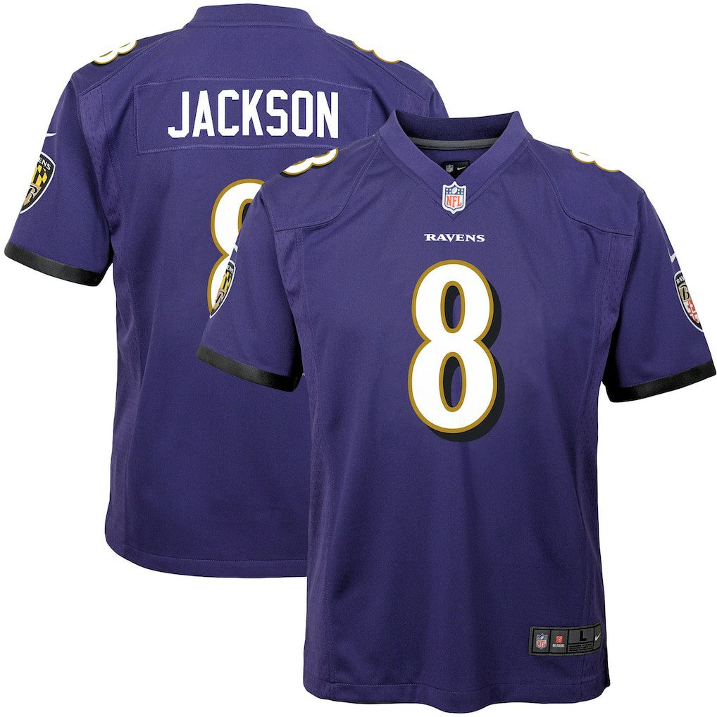 Lamar Jackson  Youth Game Jersey - Baltimore Ravens Jerseys
