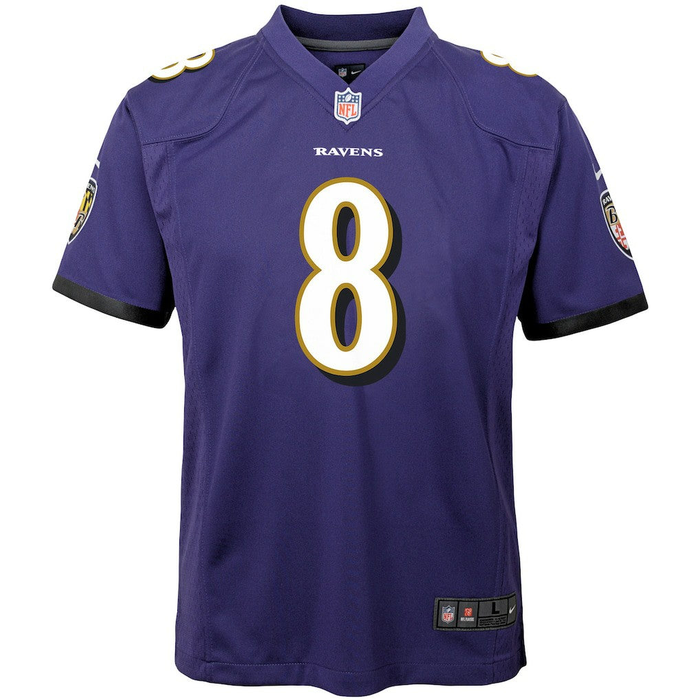 Lamar Jackson  Youth Game Jersey - Baltimore Ravens Jerseys