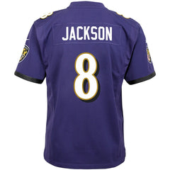 Lamar Jackson  Youth Game Jersey - Baltimore Ravens Jerseys