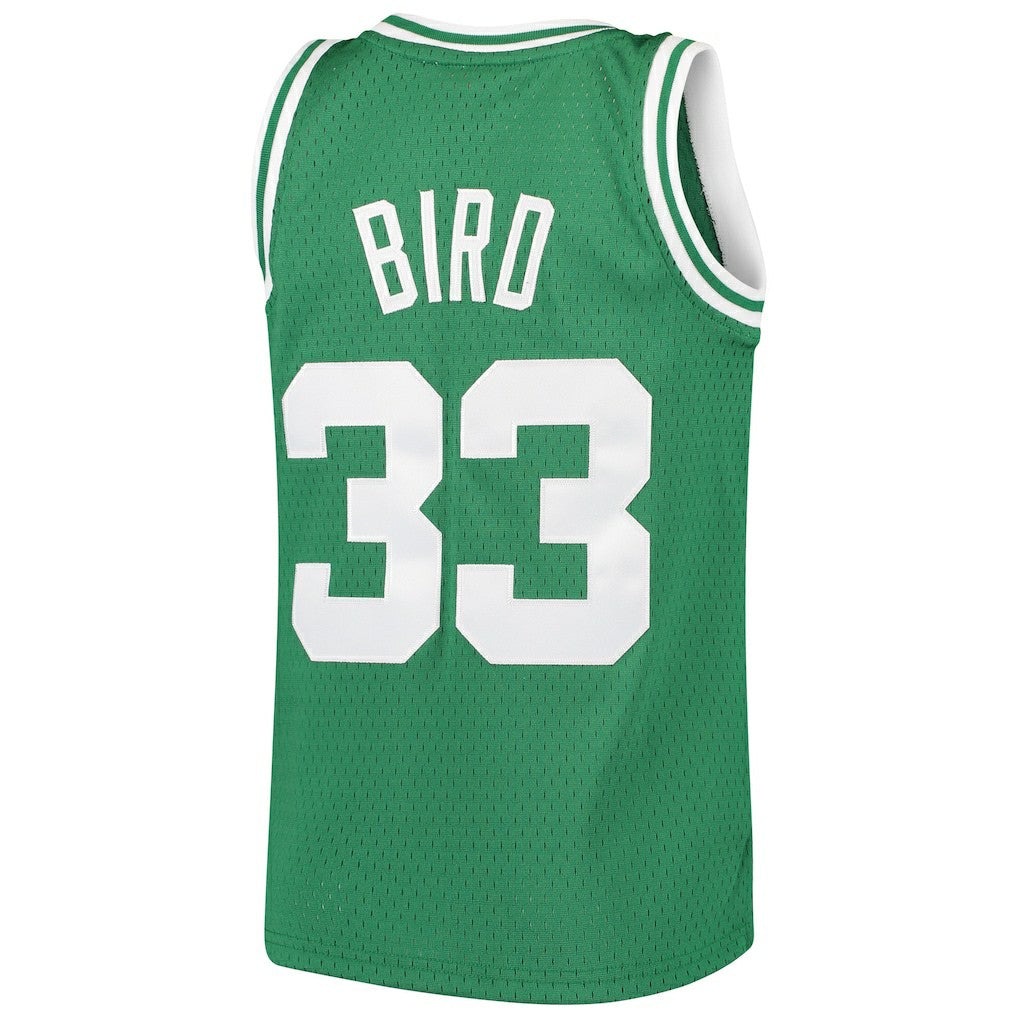 Mitchell & Ness Larry Bird Boston Celtics Youth Hardwood Classics Swingman Throwback Jersey