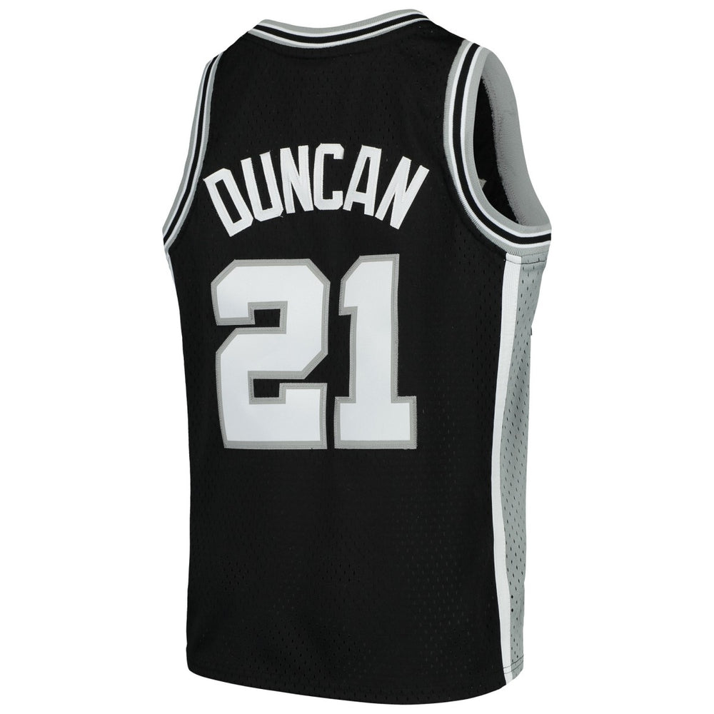 Mitchell & Ness Tim Duncan San Antonio Spurs Youth Swingman Throwback Jersey