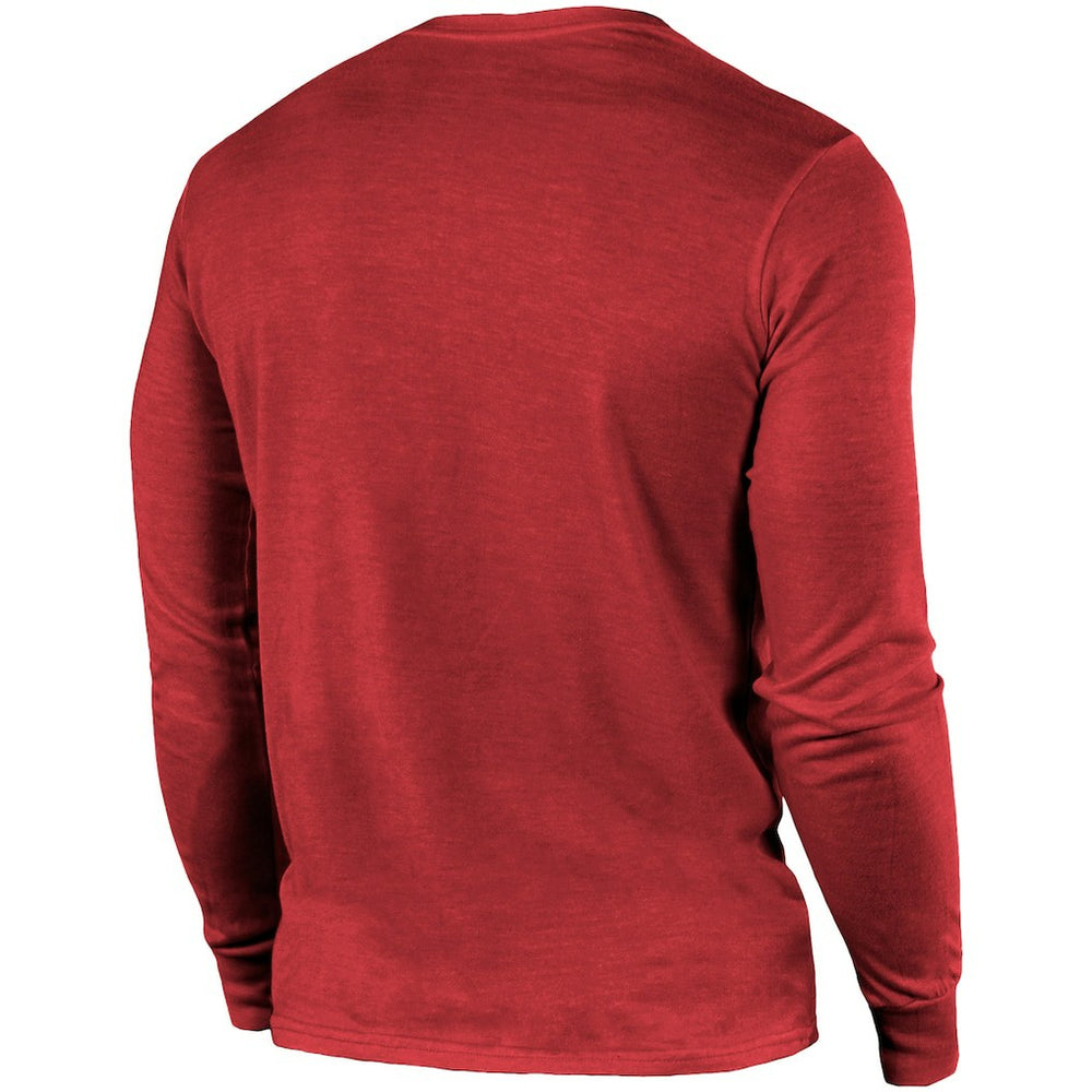 Majestic Threads Lockup Tri-Blend Long Sleeve T-Shirt - Arizona Cardinals T-shirts