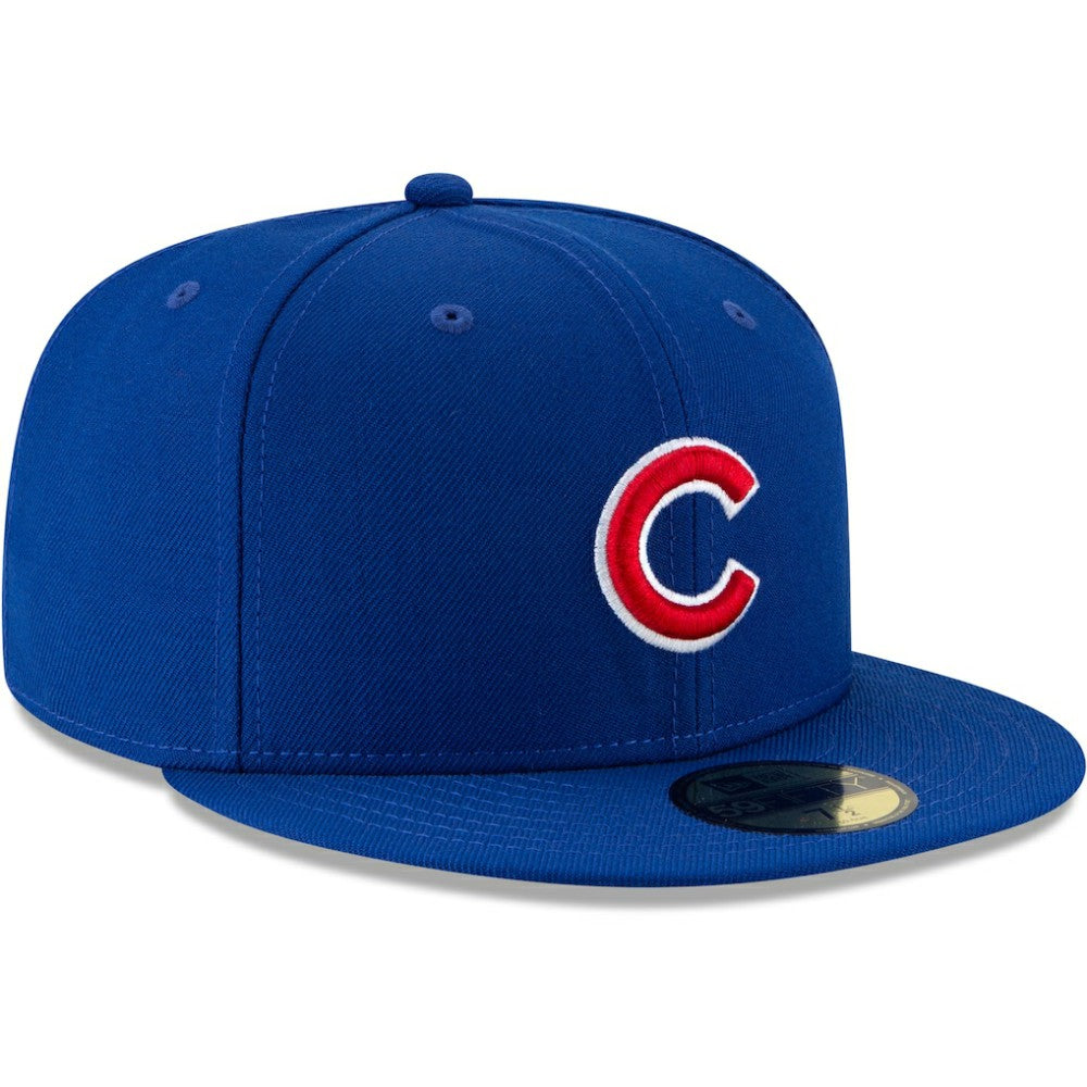 Royal Chicago Cubs New Era 2016 World Series Wool 59FIFTY Fitted Hat