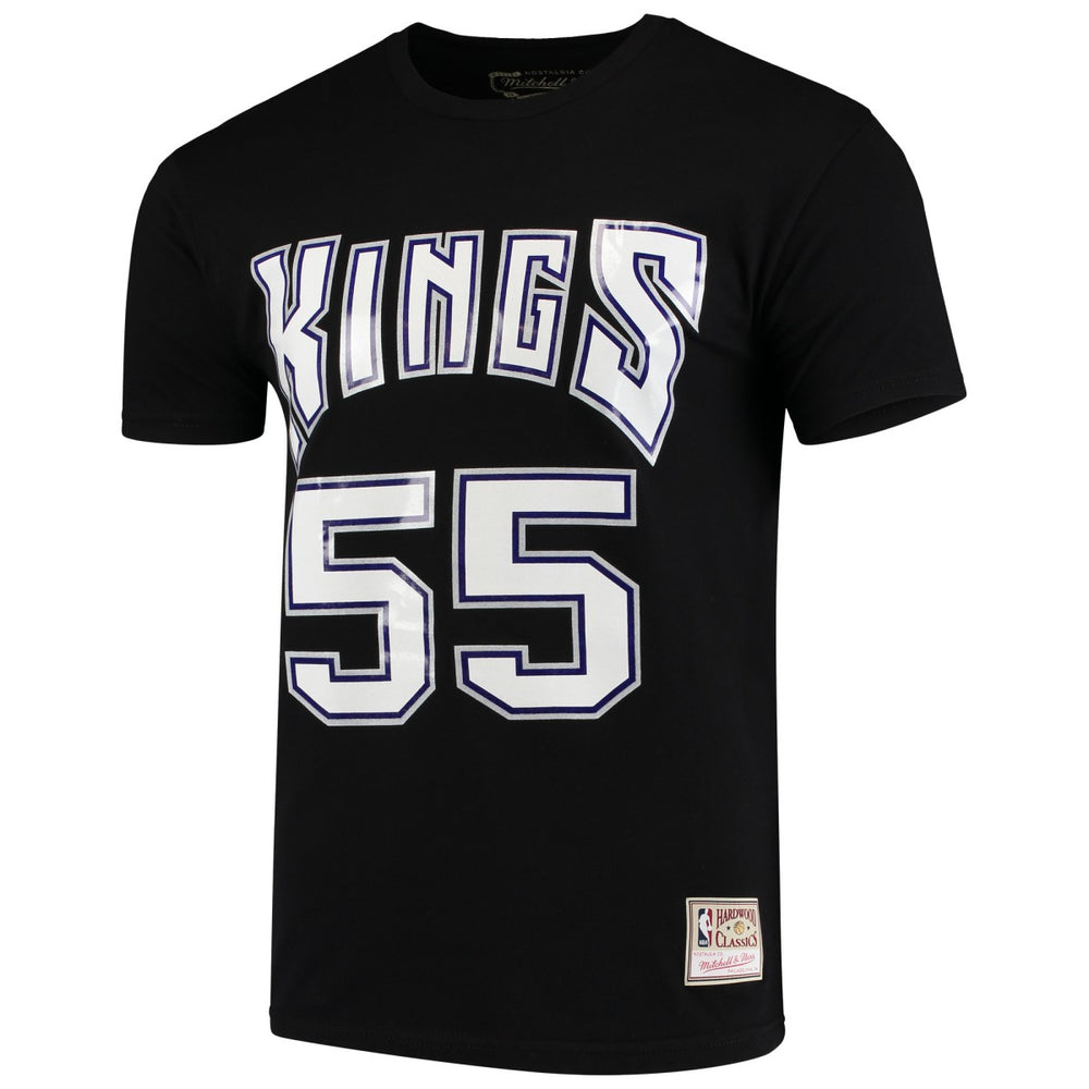 Mitchell & Ness Jason Williams Sacramento Kings Hardwood Classics Team Name & Number T-Shirt