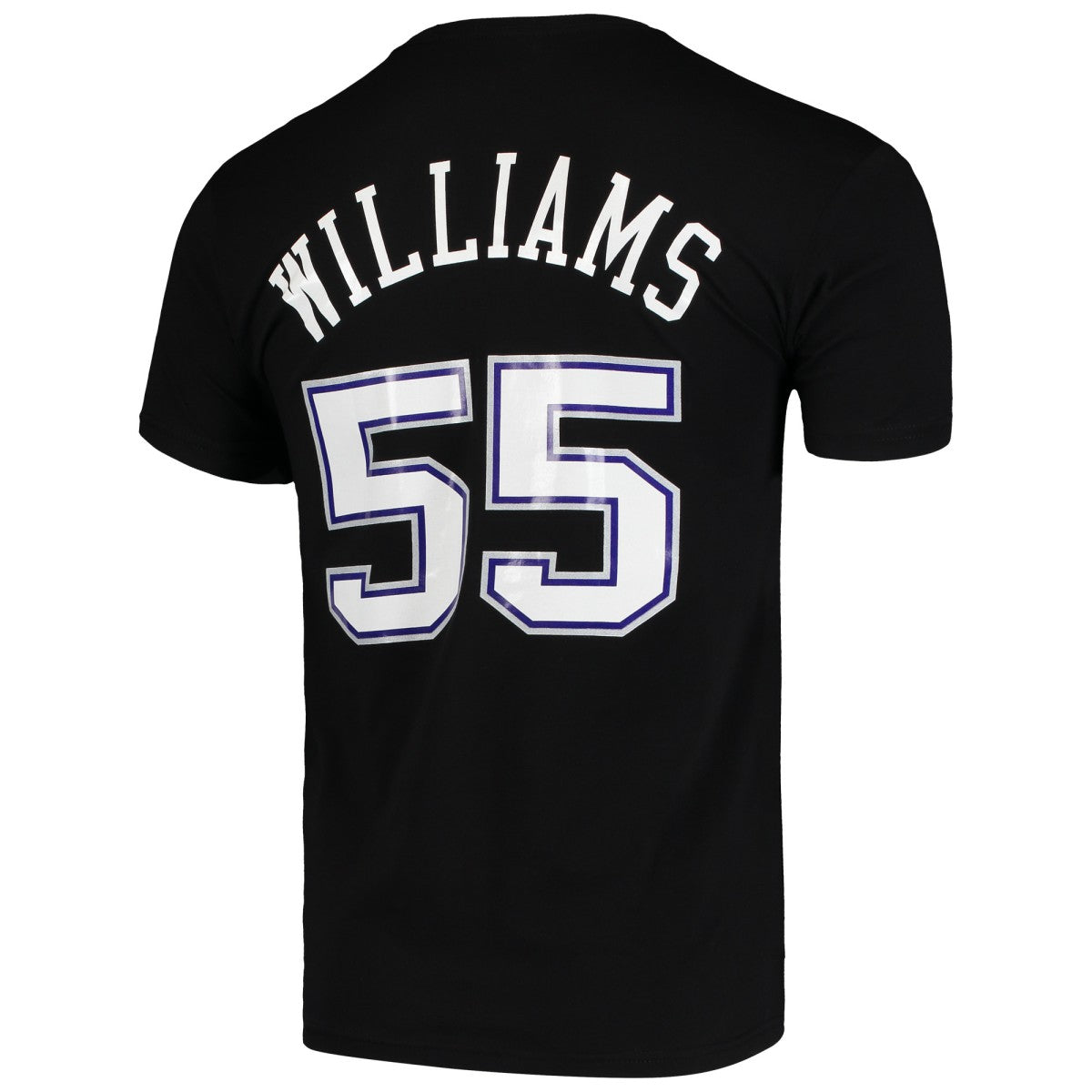 Mitchell & Ness Jason Williams Sacramento Kings Hardwood Classics Team Name & Number T-Shirt