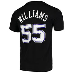 Mitchell & Ness Jason Williams Sacramento Kings Hardwood Classics Team Name & Number T-Shirt