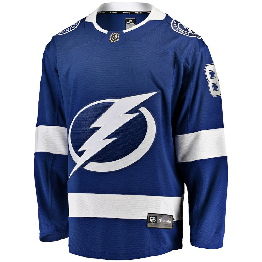 NHL Erik Cernak Tampa Bay Lightning Fanatics Home Breakaway Player Jersey