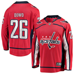 NHL Nic Dowd Washington Capitals Fanatics Home Breakaway Player Jersey