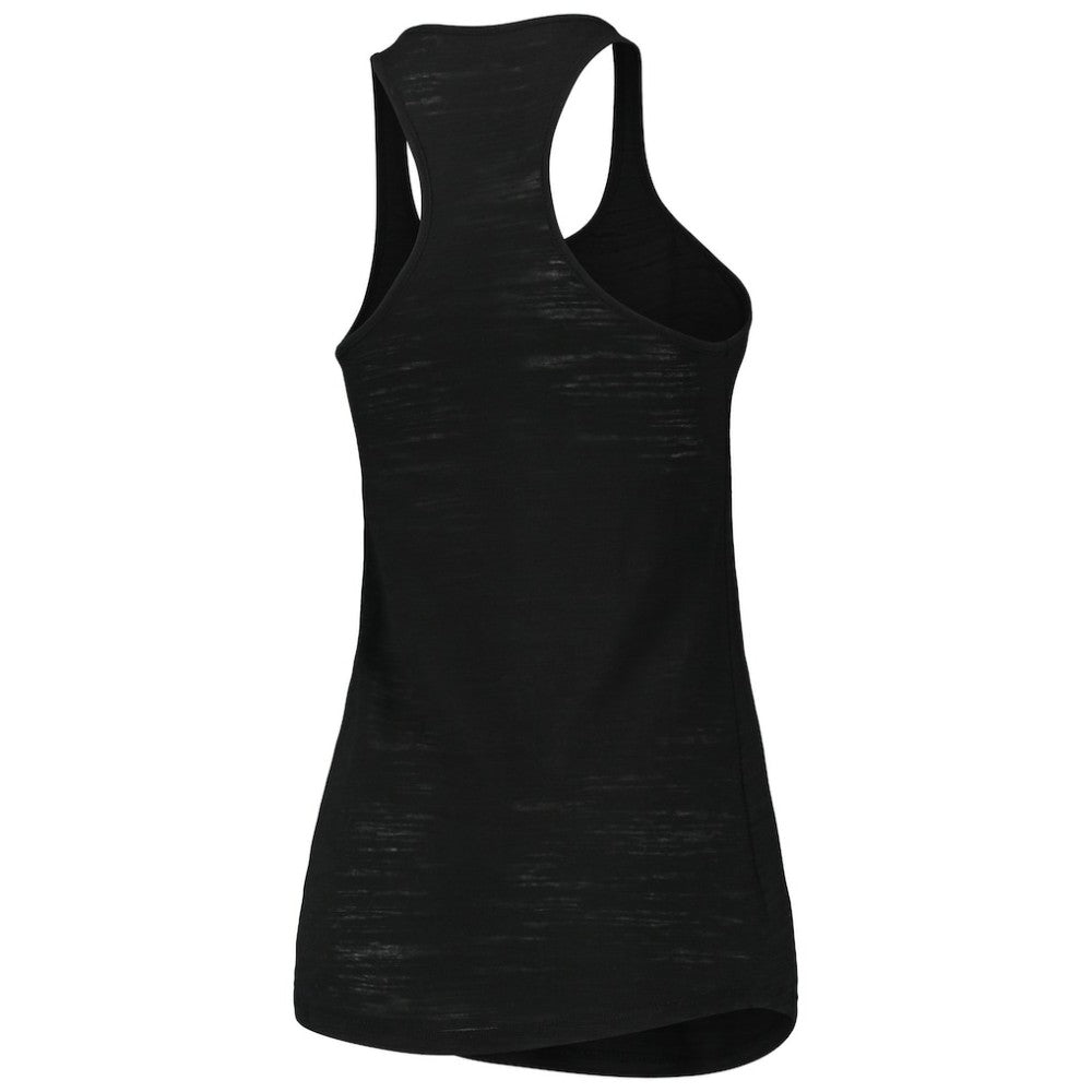 Black Miami Marlins Soft as a Grape Women's Multi-Count Tri-Blend Tank Top