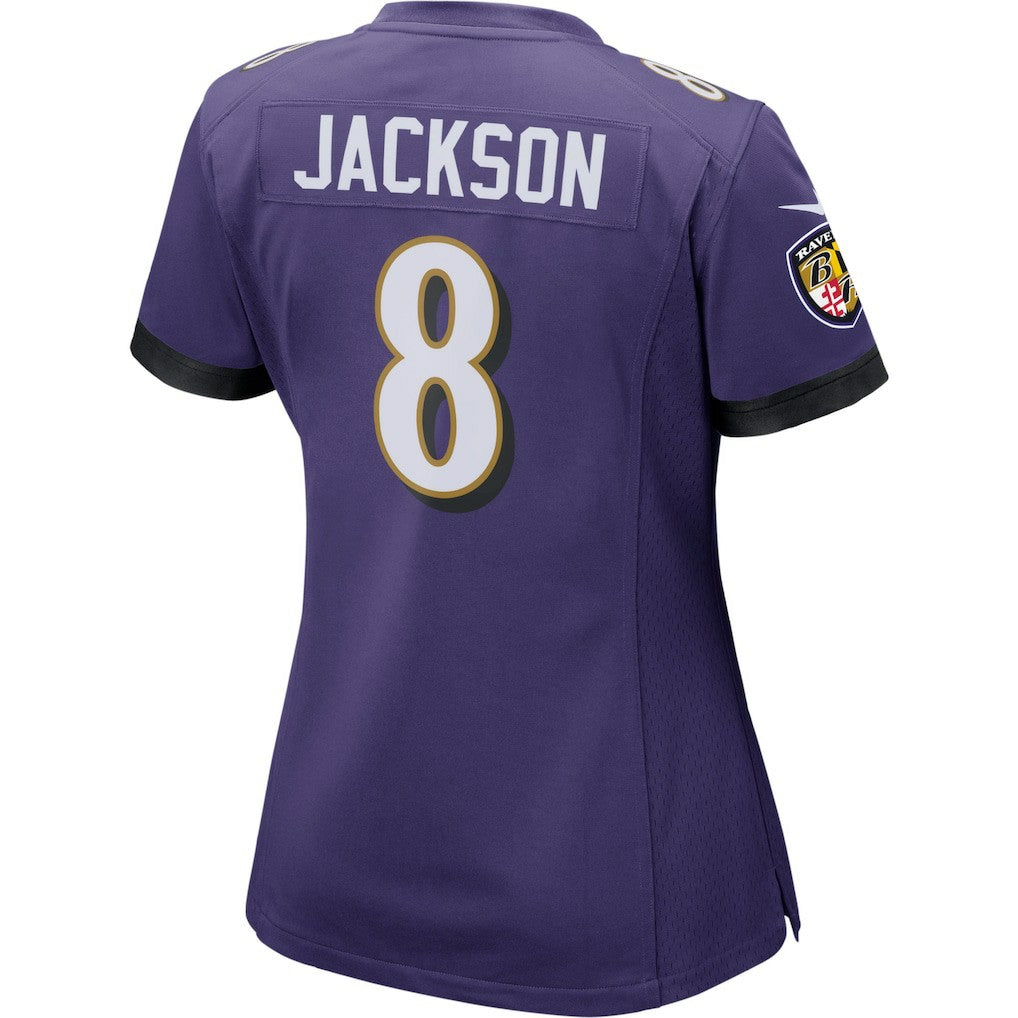 Lamar Jackson  Women's Game Player Jersey - Baltimore Ravens Jerseys