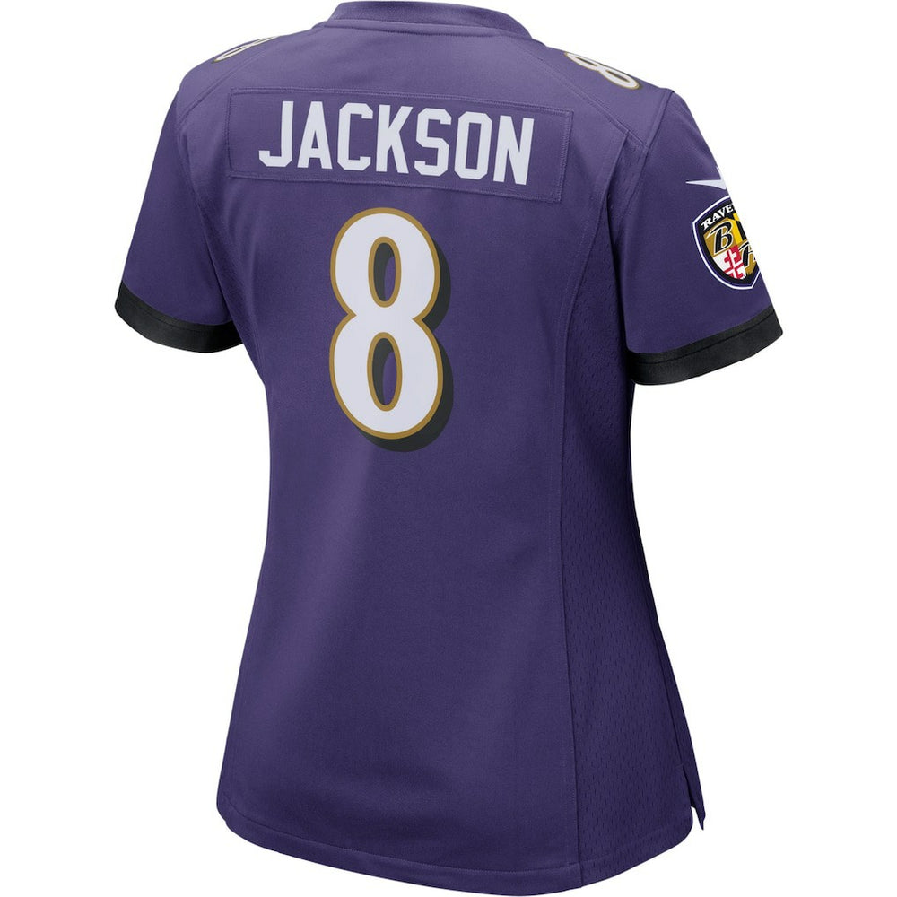 Lamar Jackson  Women's Game Player Jersey - Baltimore Ravens Jerseys