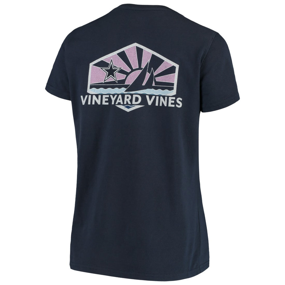 Vineyard Vines Women's Sunset Sail T-Shirt - Dallas Cowboys T-shirts