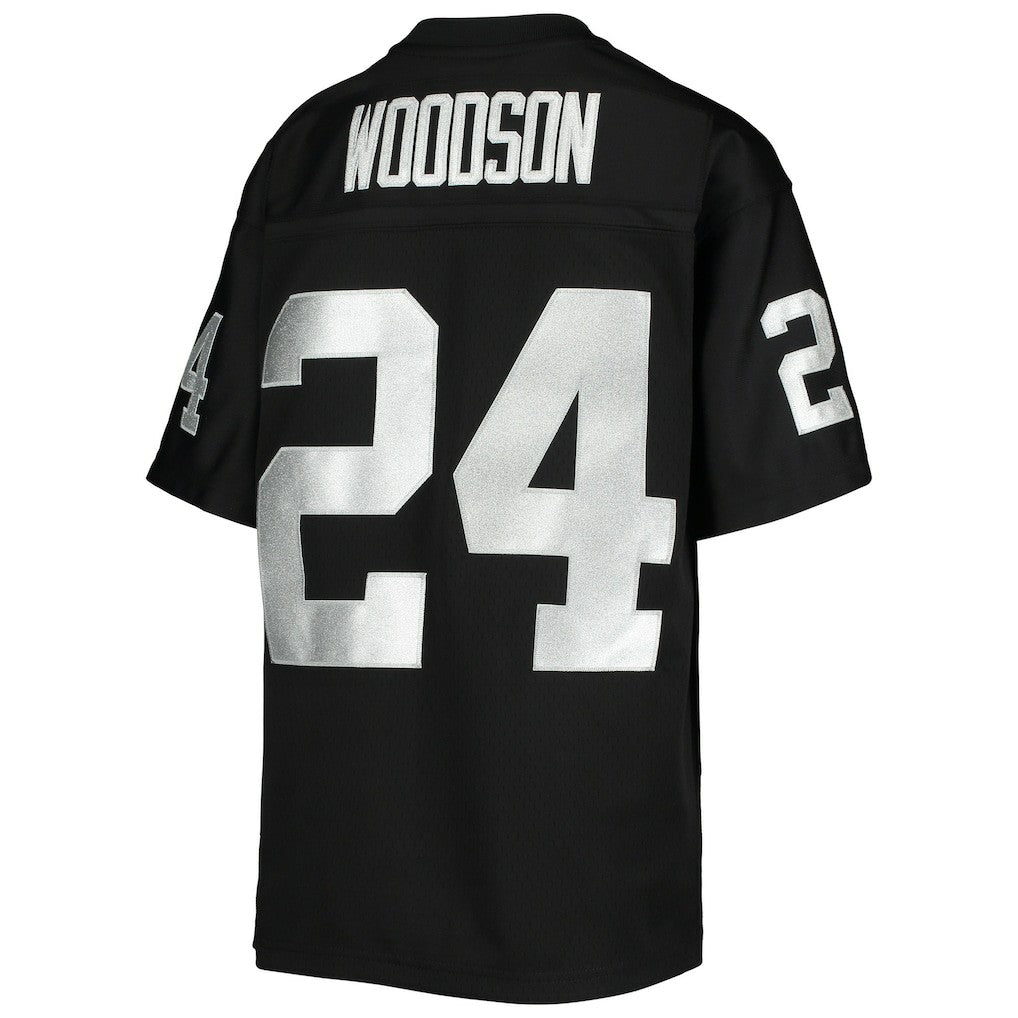 Charles Woodson  Youth 1998 Legacy Retired Player Jersey - Las Vegas Raiders Jerseys