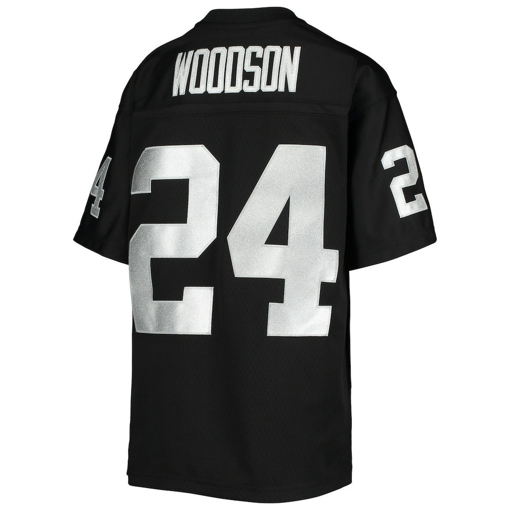 Charles Woodson  Youth 1998 Legacy Retired Player Jersey - Las Vegas Raiders Jerseys