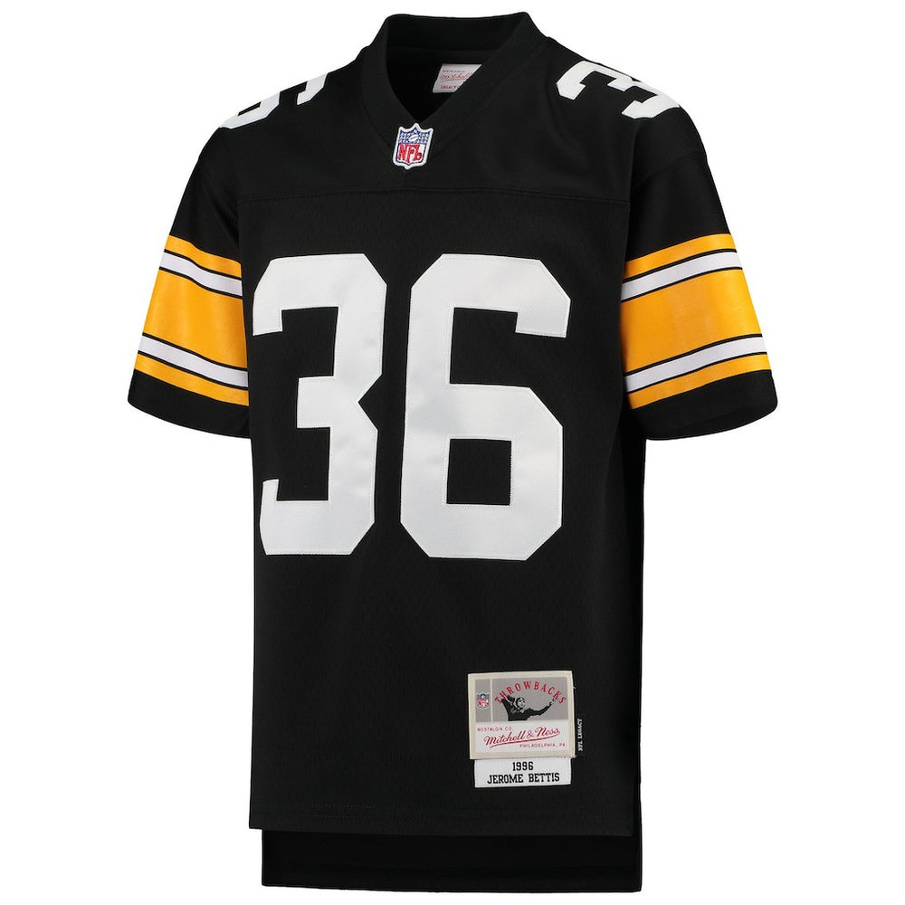 Jerome Bettis  Youth 1996 Legacy Retired Player Jersey - Pittsburgh Steelers Jerseys