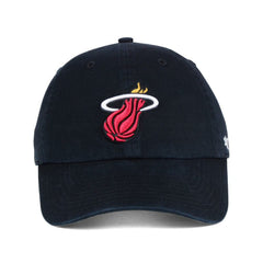 47 brand Miami Heat '47 Core Logo Clean Up Adjustable Hat