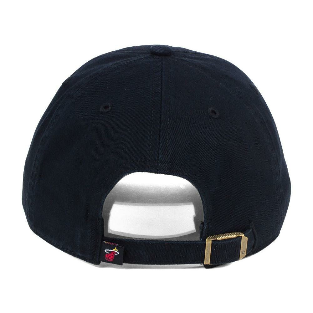 47 brand Miami Heat '47 Core Logo Clean Up Adjustable Hat