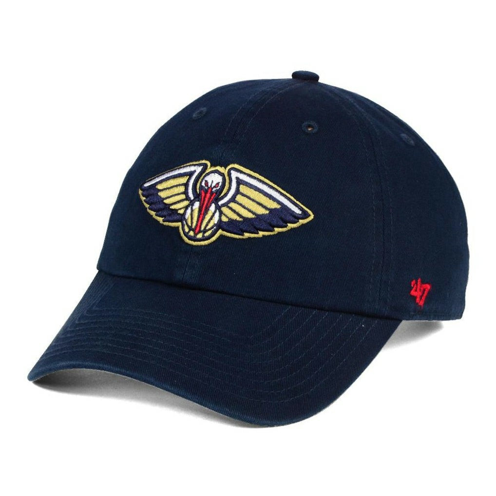 47 brand New Orleans Pelicans '47 Core Logo Clean Up Adjustable Hat