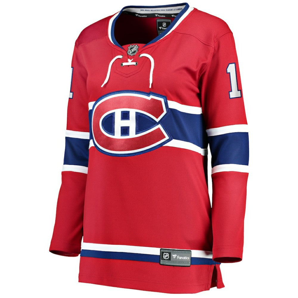 NHL Brendan Gallagher Montreal Canadiens Fanatics Women's Home Breakaway Player Jersey