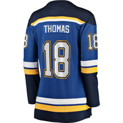 NHL Robert Thomas St. Louis Blues Fanatics Women's Home Breakaway Player Jersey