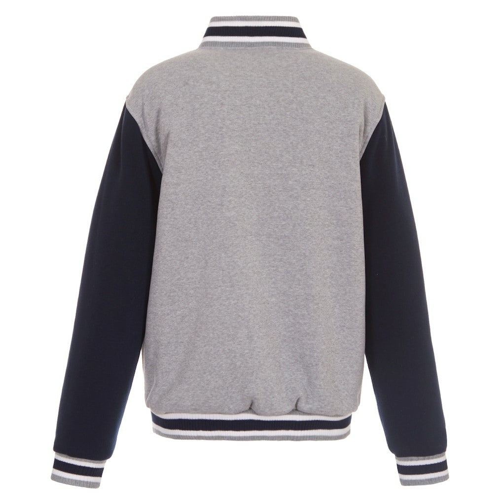 JH Design Reversible Two Tone Fleece Jacket - Dallas Cowboys Jackets