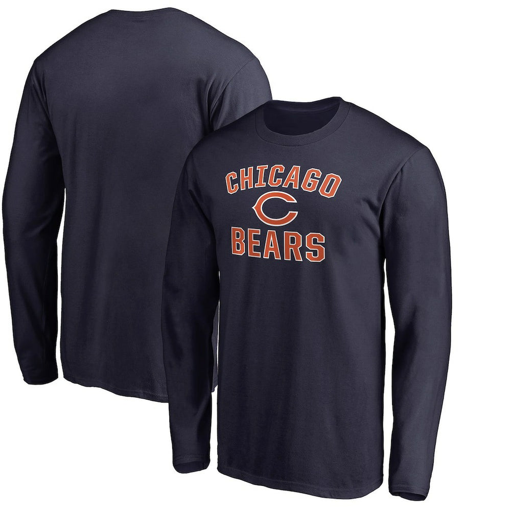 Victory Arch Long Sleeve T-Shirt - Chicago Bears T-shirts