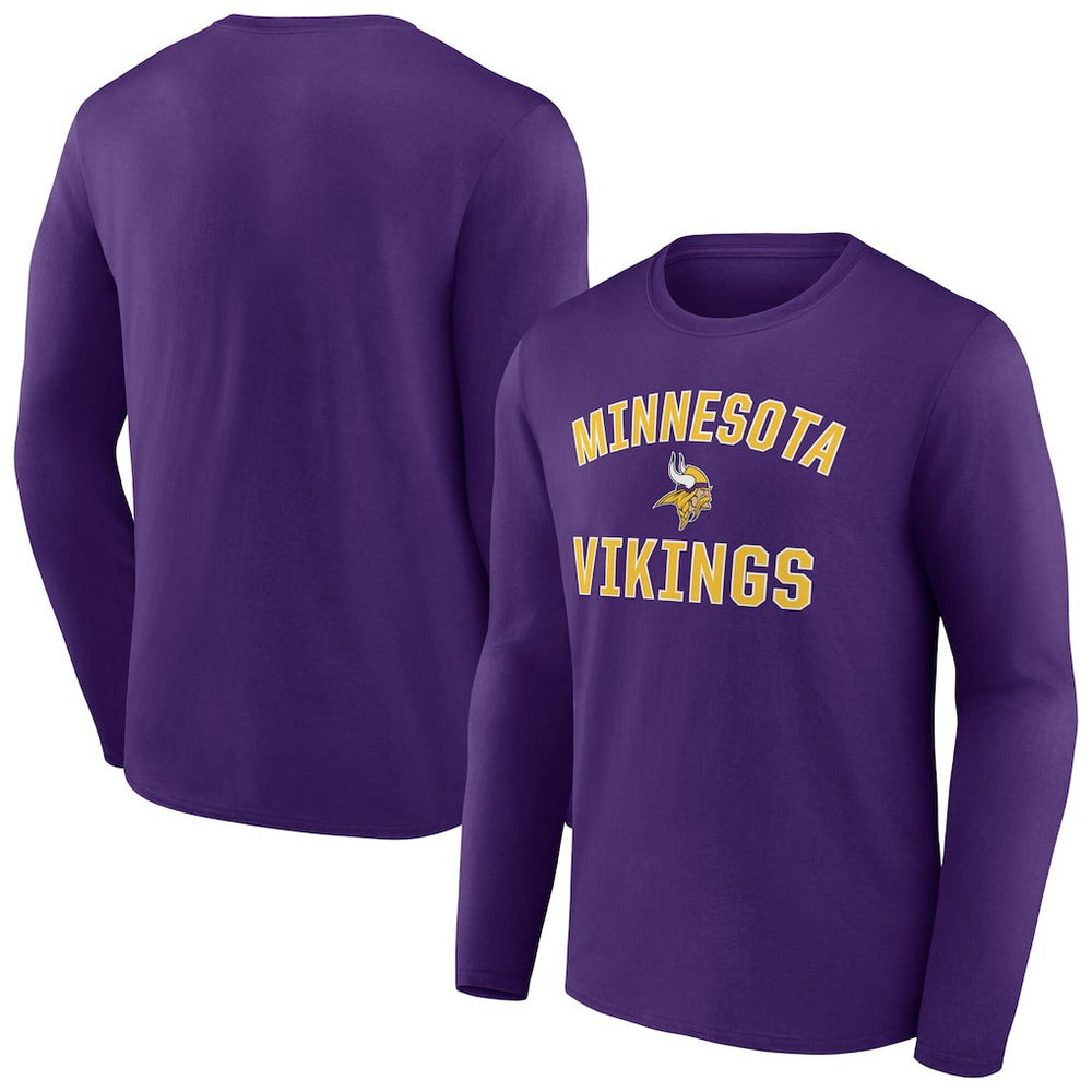 Victory Arch Long Sleeve T-Shirt - Minnesota Vikings T-shirts