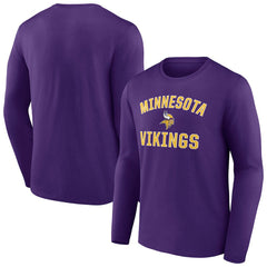 Victory Arch Long Sleeve T-Shirt - Minnesota Vikings T-shirts