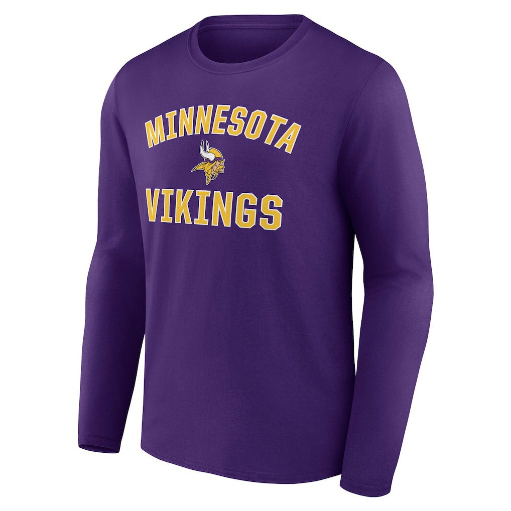 Victory Arch Long Sleeve T-Shirt - Minnesota Vikings T-shirts