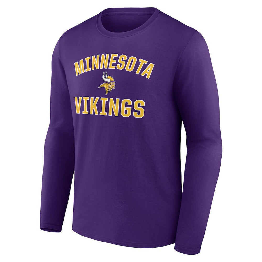 Victory Arch Long Sleeve T-Shirt - Minnesota Vikings T-shirts