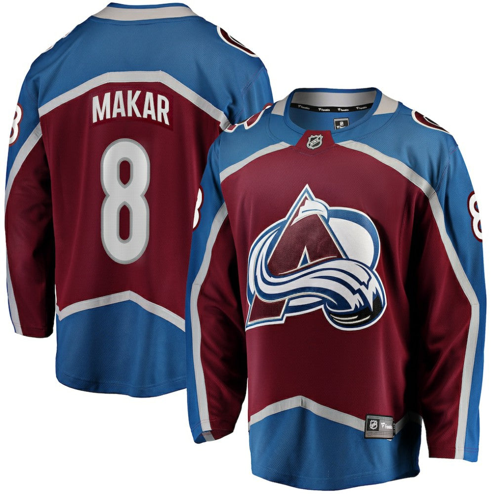 NHL Cale Makar Colorado Avalanche Fanatics Home Breakaway Player Jersey