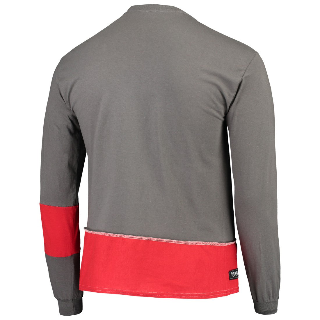 Refried Apparel Sustainable Upcycled Angle Long Sleeve T-Shirt - Tampa Bay Buccaneers T-shirts
