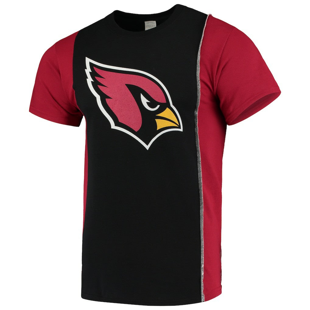 Refried Apparel Sustainable Upcycled Split T-Shirt - Arizona Cardinals T-shirts