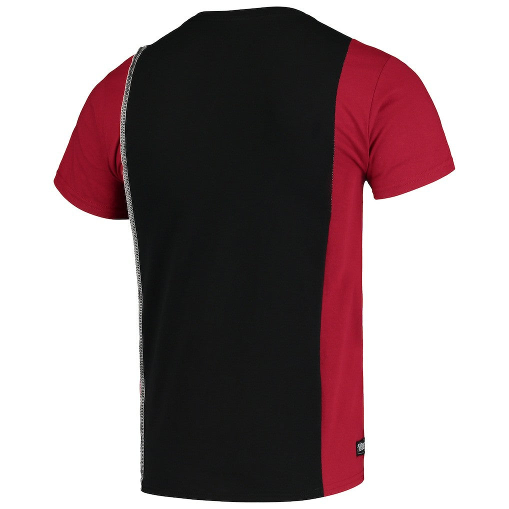 Refried Apparel Sustainable Upcycled Split T-Shirt - Arizona Cardinals T-shirts
